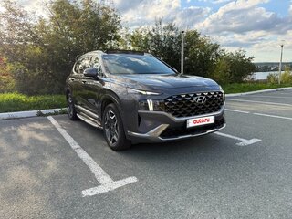 2021 Hyundai Santa Fe IV Рестайлинг, серый, 3800000 рублей, вид 1