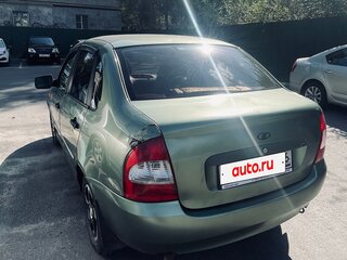 2008 Lada (ВАЗ) Kalina I, зелёный, 155000 рублей, вид 3