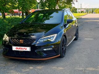 2020 SEAT Leon Cupra 300 7-speed III Рестайлинг, чёрный, 2617278 рублей, вид 3