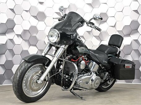2009 Harley-Davidson Fat Boy, чёрный, 949000 рублей, вид 2