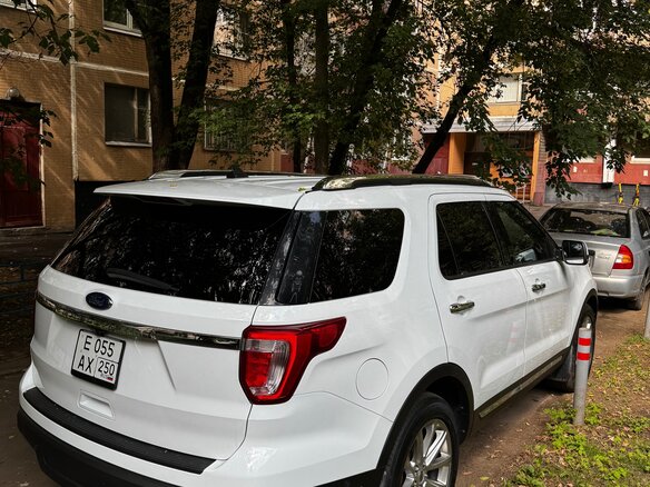 2019 Ford Explorer V Рестайлинг 2, белый - вид 4