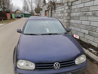2000 Volkswagen Golf IV, синий, 420000 рублей, вид 1