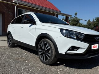 2020 Lada (ВАЗ) Vesta SW Cross I, белый, 1320000 рублей, вид 3