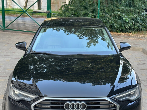 2021 Audi A6 45 TFSI V (C8), чёрный, 4450000 рублей - вид 6