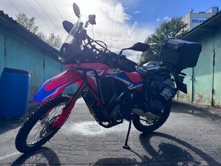 2024 Honda CRF 250L Rally, красный, 650000 рублей, вид 3