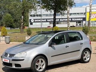 2003 Volkswagen Golf V, серебристый, 450000 рублей, вид 3
