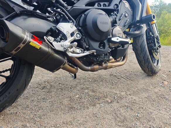 2014 Yamaha MT-09 (FZ-09), серый, 700000 рублей - вид 8