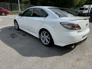 2012 Mazda 6 II (GH) Рестайлинг, белый, 1350000 рублей, вид 4