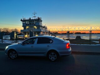 2010 Skoda Octavia II (A5) Рестайлинг, серебристый, 425000 рублей, вид 2