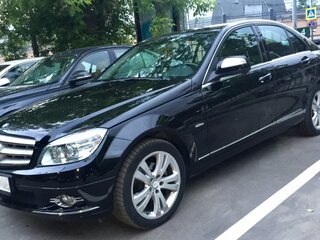 2007 Mercedes-Benz C-Класс 200 III (W204), чёрный, 1500000 рублей, вид 1