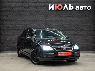 2006 Ford Focus II, чёрный, 390000 рублей, вид 3
