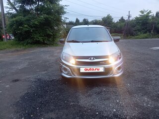 2015 Lada (ВАЗ) Granta I, серебристый, 299999 рублей, вид 1