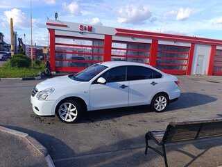 2015 Nissan Almera III (G15), белый, 416000 рублей, вид 2