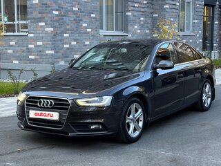 2013 Audi A4 IV (B8) Рестайлинг, чёрный, 1400000 рублей, вид 1