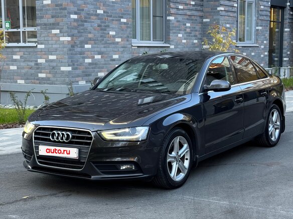 2013 Audi A4 IV (B8) Рестайлинг, чёрный, 1329000 рублей