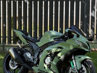 2017 Kawasaki ZX-10R Ninja, зелёный, 1150000 рублей, вид 3