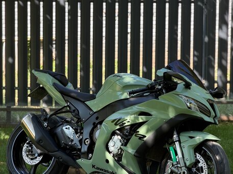 2017 Kawasaki ZX-10R Ninja, зелёный, 1150000 рублей, вид 3