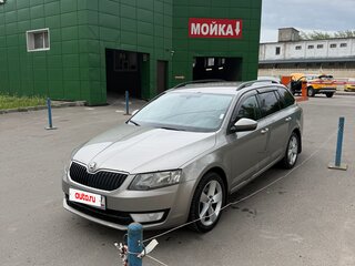 2014 Skoda Octavia III (A7), бежевый, 1100000 рублей, вид 2