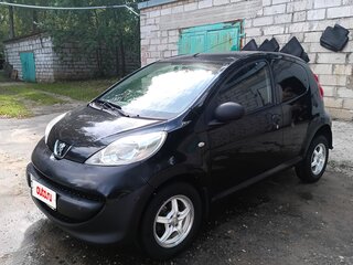 2008 Peugeot 107 I, чёрный, 280000 рублей, вид 1