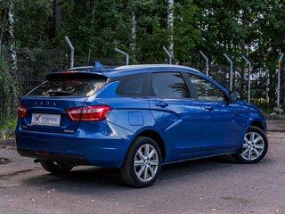 2020 Lada (ВАЗ) Vesta SW I, синий, 1078000 рублей, вид 2