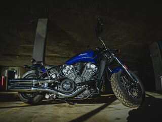 2022 Indian Scout, синий, 1330000 рублей, вид 2
