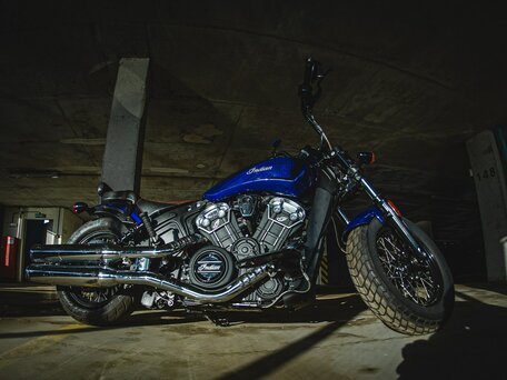2022 Indian Scout, синий, 1330000 рублей, вид 2