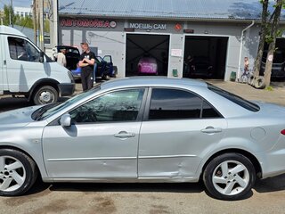 2002 Mazda 6 I (GG), серебристый, 300000 рублей, вид 4