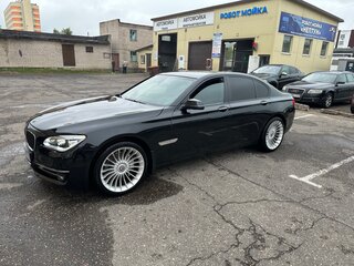 2012 BMW 7 серии 740d xDrive V (F01/F02/F04) Рестайлинг, чёрный, 1760000 рублей, вид 4