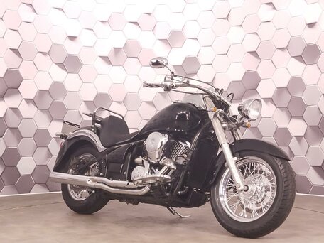 2008 Kawasaki VN900 Vulcan, чёрный, 577000 рублей, вид 1