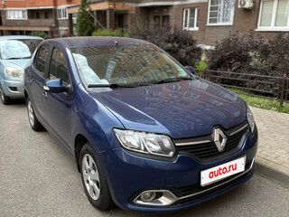 2015 Renault Logan II, синий, 850000 рублей, вид 5