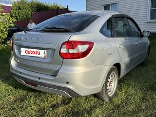 2019 Lada (ВАЗ) Granta I Рестайлинг, серебристый, 610000 рублей, вид 2