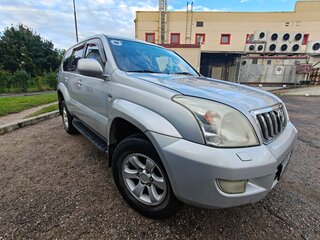 2003 Toyota Land Cruiser Prado 120 Series, серебристый, 1300000 рублей, вид 2
