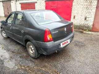 2007 Renault Logan I, чёрный, 150000 рублей, вид 4