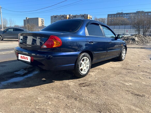 2011 Kia Spectra I Рестайлинг 2, синий - вид 5