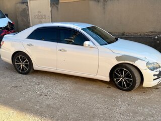 2008 Toyota Mark X I Рестайлинг, белый, 380000 рублей, вид 3