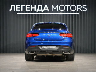 2016 Mercedes-Benz GLE Coupe 400 I (C292), синий, 3490000 рублей, вид 5