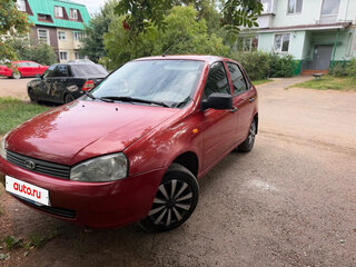 2010 Lada (ВАЗ) Kalina I, красный, 180000 рублей, вид 1