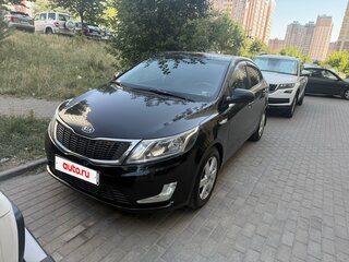 2011 Kia Rio 4-speed III, чёрный, 789990 рублей, вид 3