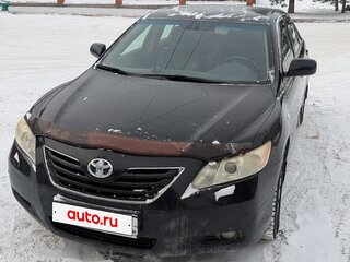 2008 Toyota Camry VI (XV40), чёрный, 950000 рублей, вид 2