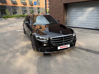 2021 Mercedes-Benz S-Класс 400 d 4MATIC VII (W223), чёрный, 9600000 рублей, вид 2