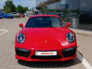 2018 Porsche 911 Turbo VII (991) Рестайлинг, красный, 14990000 рублей, вид 4