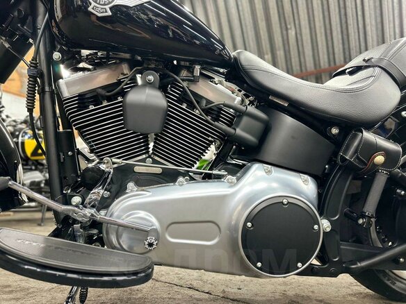 2012 Harley-Davidson Fat Boy, чёрный, 1250000 рублей - вид 17