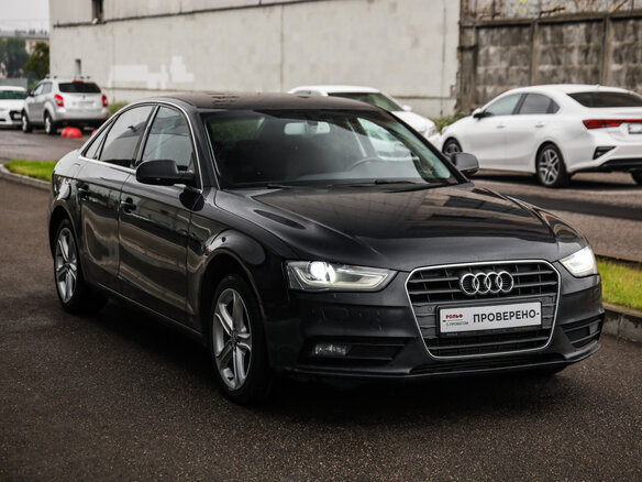 2013 Audi A4 IV (B8) Рестайлинг, чёрный - вид 4