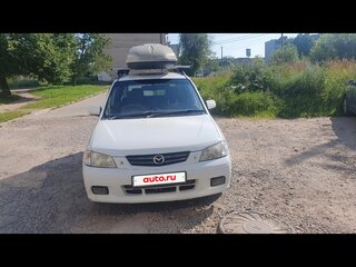 2002 Mazda Demio I (DW), белый, 170000 рублей, вид 1