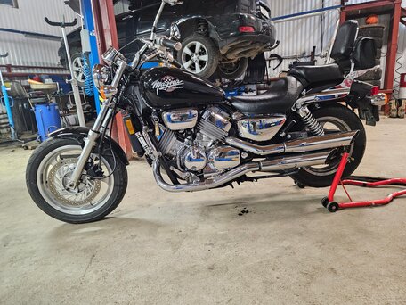 1994 Honda Magna, чёрный, 430000 рублей, вид 4