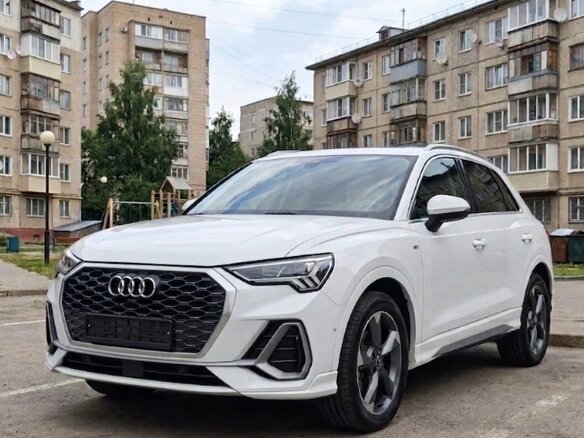 2022 Audi Q3 35 TFSI II (F3), белый