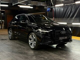 2023 Audi Q8 55 TFSI I (4M), чёрный, 10100000 рублей, вид 2