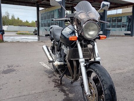1992 Honda CB 400 Super Four, чёрный, 280000 рублей, вид 1