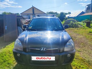 2007 Hyundai Tucson I, чёрный, 750000 рублей, вид 1