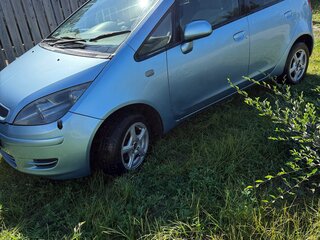 2003 Mitsubishi Colt VI (Z20/Z30), голубой, 390000 рублей, вид 4